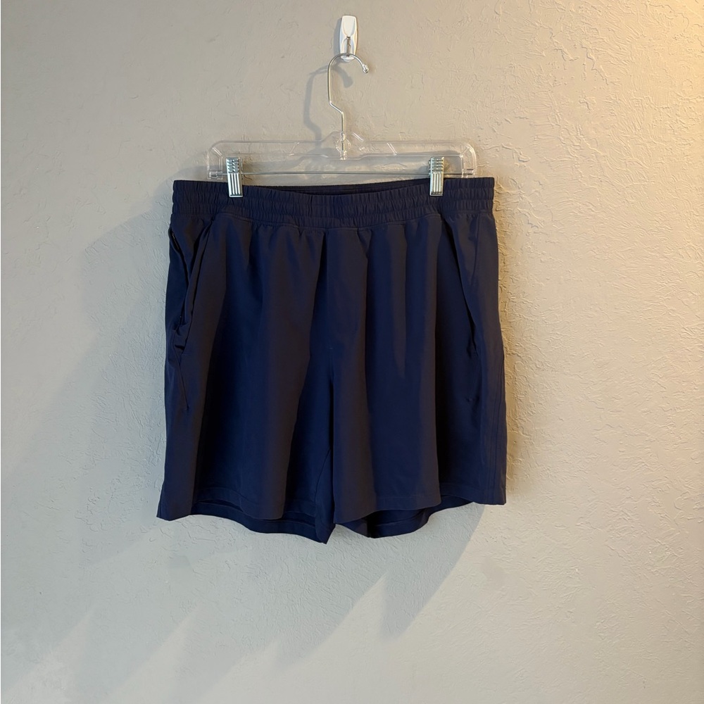 Lululemon Navy Blue Athletic Shorts(XL)